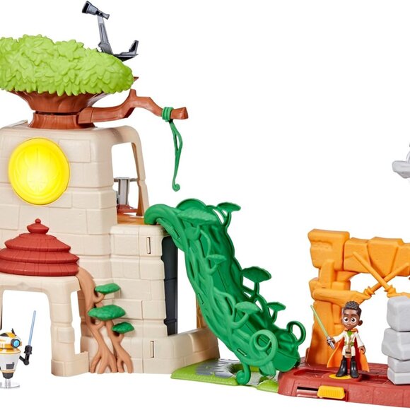 Star Wars Tenoo Jedi Temple, 20-Inch-Tall Playset with Lights & Sounds - Picture 6 of 11